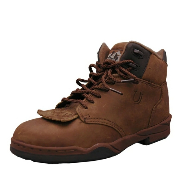 Roper Shoes - Roper women's Original Horseshoe Kiltie Lace Up Boots